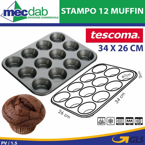 Stampo forma muffin - muffin, 34