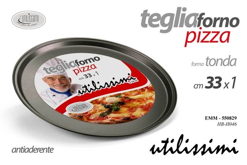 Teglia pizza forno - teglia, tonda